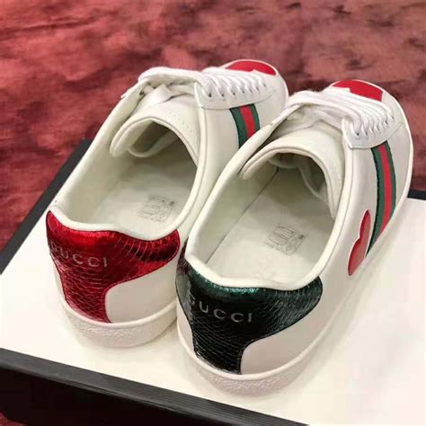 gucci sneakers women heart|gucci high top sneakers women's.